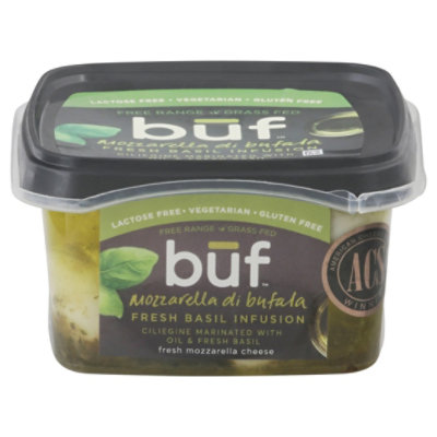 BUF Burrata Di Bufala Fresh Basil - 7 Oz - Image 3