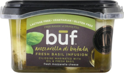 BUF Burrata Di Bufala Fresh Basil - 7 Oz - Image 2