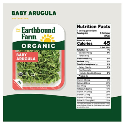 Earthbound Farm Organic Baby Arugula Tray - 5 Oz - Image 4