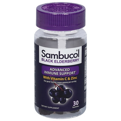 Sambucol Gummies Black Elderberry - 30 CT