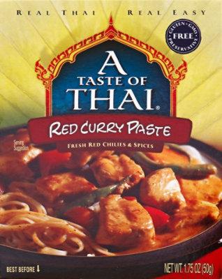 A Taste of Thai Red Curry Sauce - 1.75 OZ - Image 1