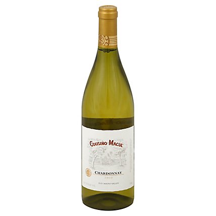 Cousino Macul Estate Chardonnay Wine - 750 ML - Image 1