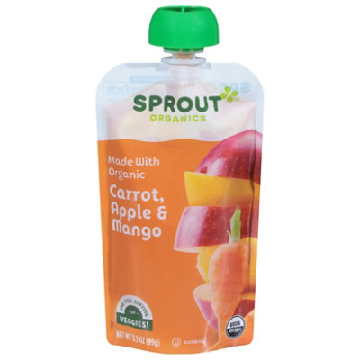 Sprout 2 Carrot Apple Mango - 3.5 OZ - Image 3