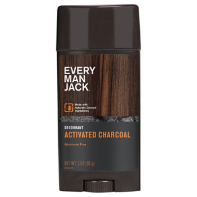 Every Man Jack Activated Charcoal Deodorant - 2.7 OZ - Image 3