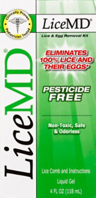 LiceMD Lice & Egg Removal Kit Pesticide Free - 4 Oz - Image 2