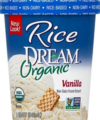 Rice Dream Organic Frozen Dessert Vanilla - 1 Quart - Image 2
