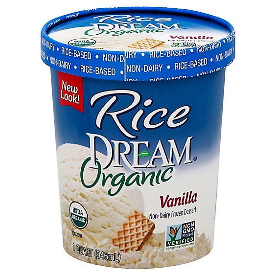 Rice Dream Organic Frozen Dessert Vanilla - 1 Quart