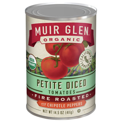 Muir Glen Og2 Diced Tomoatoes Chptl - 14.5 OZ - Image 1