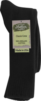 Organic Cotton Crew Black 10-13 - EA - Image 2