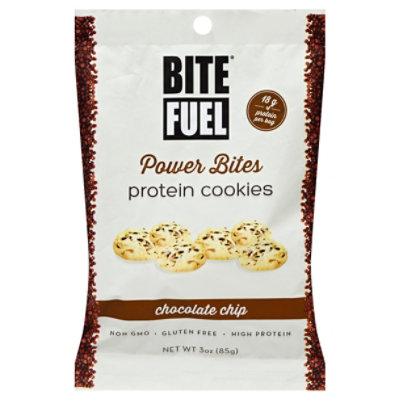 Bite Fuel Chocolate Chip Protein Cookies 3 OZ Safeway