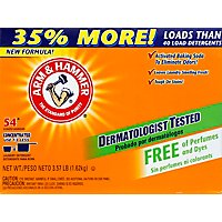 Arm & Hammer Laundry Detergent Free Powder - 3.58 LB - Image 2