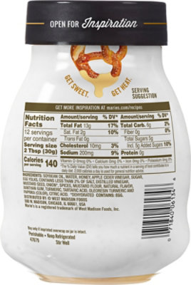 Maries Dressing Honey Mustard - 12 FZ - Image 5
