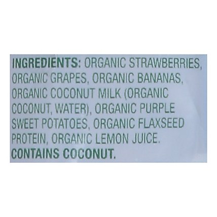 Sprout Organic Smoothie Berry Grape With Coconut Milk Veggies & Flax Seed - 4 OZ - Image 5