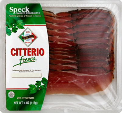 Citterio Speck Smoked Fresco Prosciutto - 4 Oz - Image 2