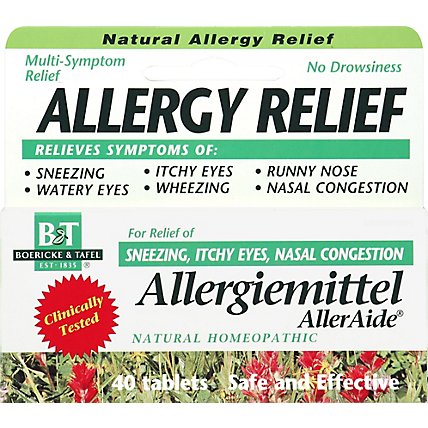 B&T Natures Way Allergy Relief - 40 CT - Image 2