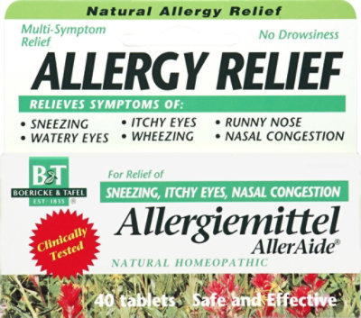 B&T Natures Way Allergy Relief - 40 CT - Image 2