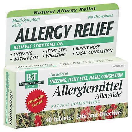 B&T Natures Way Allergy Relief - 40 CT - Image 1