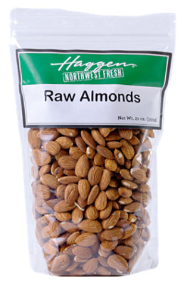 Raw Almonds - 21 Oz - Image 1