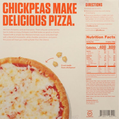 Banza Chickpea Pizza Four Cheese Each - 10.9 OZ - Image 6