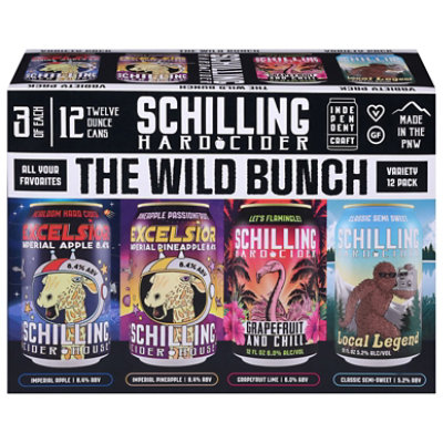 Schilling Cider Variety In Cans - 12-12 FZ - Image 2