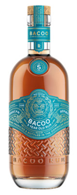 Bacoo 5 Year Dominican Rum - 750 ML - Image 1