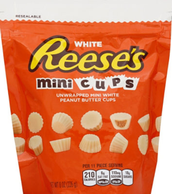 Reeses Pb Cup White Minis Pouch - 8 OZ - Image 2