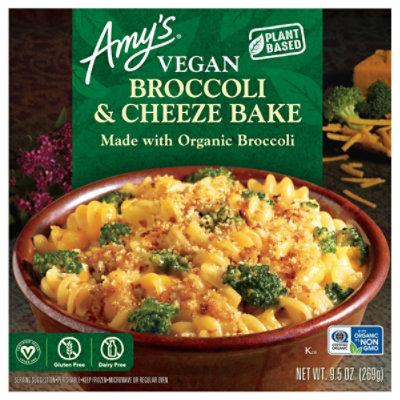 Amy's Gluten Free Vegan Broccoli Cheeze Bake Bowl - 9.5 Oz - Image 3