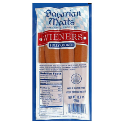 Bavarian Meats Wieners - 13.6 OZ - Image 1