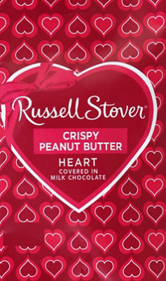 Russell Stover Crispy Peanut Butter Heart - 1 OZ - Image 2