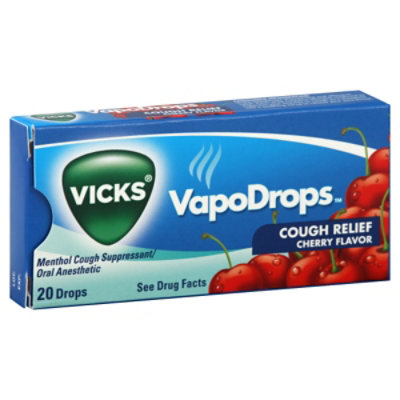 Vicks Cherry Cough Drops - 20 CT - Image 1