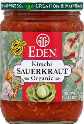 Eden Food Sauerkraut Kmchi Org - 18 OZ - Image 2