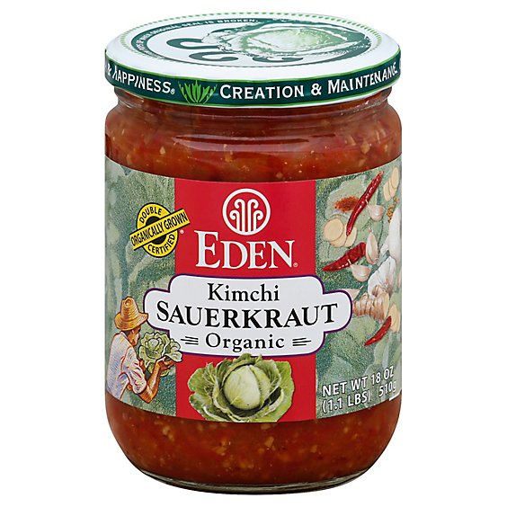 Eden Food Sauerkraut Kmchi Org - 18 OZ