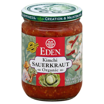 Eden Food Sauerkraut Kmchi Org - 18 OZ - Image 1