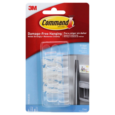 3M Command Hooks Fridge - 6 Count - Image 1