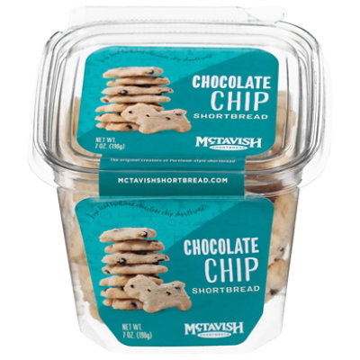 Mctavish Mini Chocolate Chip Shortbread Cookies - 8 OZ - Image 1