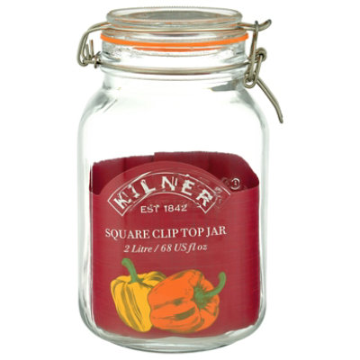 Typhoon Clip Top Square Jar 68 Fl Oz - EA - Image 3