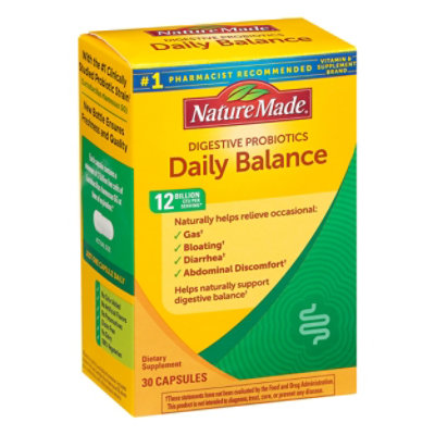 Nature Made Daily Balance Probiotic - 30 CT - Image 1