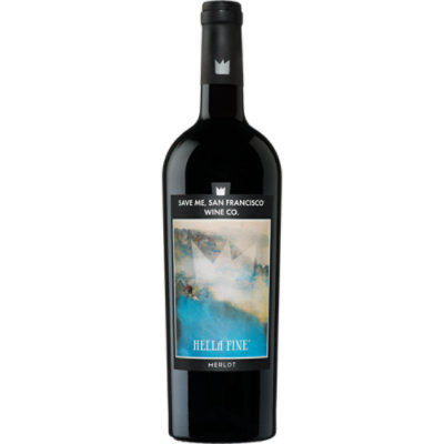 Save Me San Francisco Merlot Red Wine - 750 Ml - Image 1