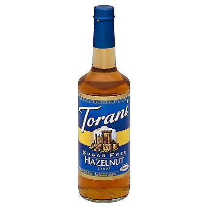 Torani Syrup Sf Hazelnut - 25.4 FZ - Image 1