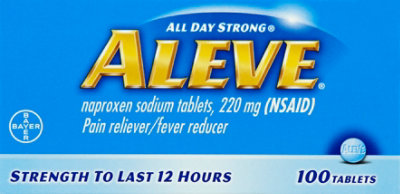 Aleve Tablets 100 Ct - 100 CT - Image 2