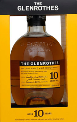 Glenrothes Single Malt 10yr - 750 ML - Image 2