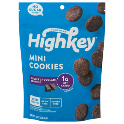 High Key - Keto Cookies - Double Chocolate Brownie - 2 OZ - Image 3