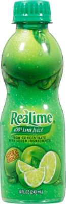 ReaLime Lime Juice - 8 Fl. Oz. - Image 2