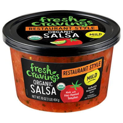 Fresh Cravings Salsa Mld Rstrnt Styl Org - 16 OZ - Image 2