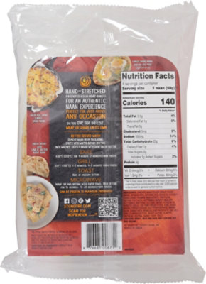 Stonefire Garlic Mini Naan 4 Count - 7.05 OZ - Image 6