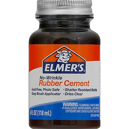 Elmers Rubber Cement - 4 FZ - Image 2