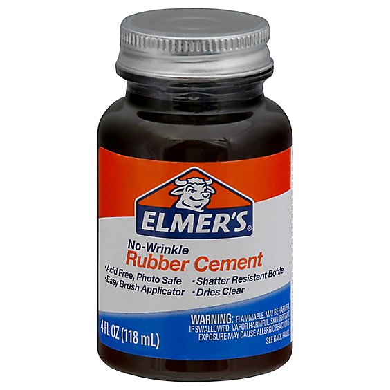 Elmers Rubber Cement - 4 FZ