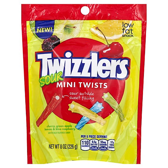 Hershey Sour Mini Twizzlers - 8 OZ