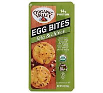 Organic Vly Egg Bites Feta & Chives - 2 CT