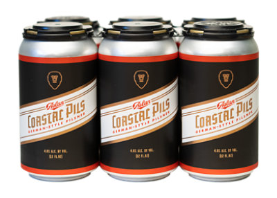 Aslan Organic Coastal Pilsner  In Cans - 6-12 FZ - Image 1